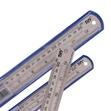 1pc Stainless Steel Ruler