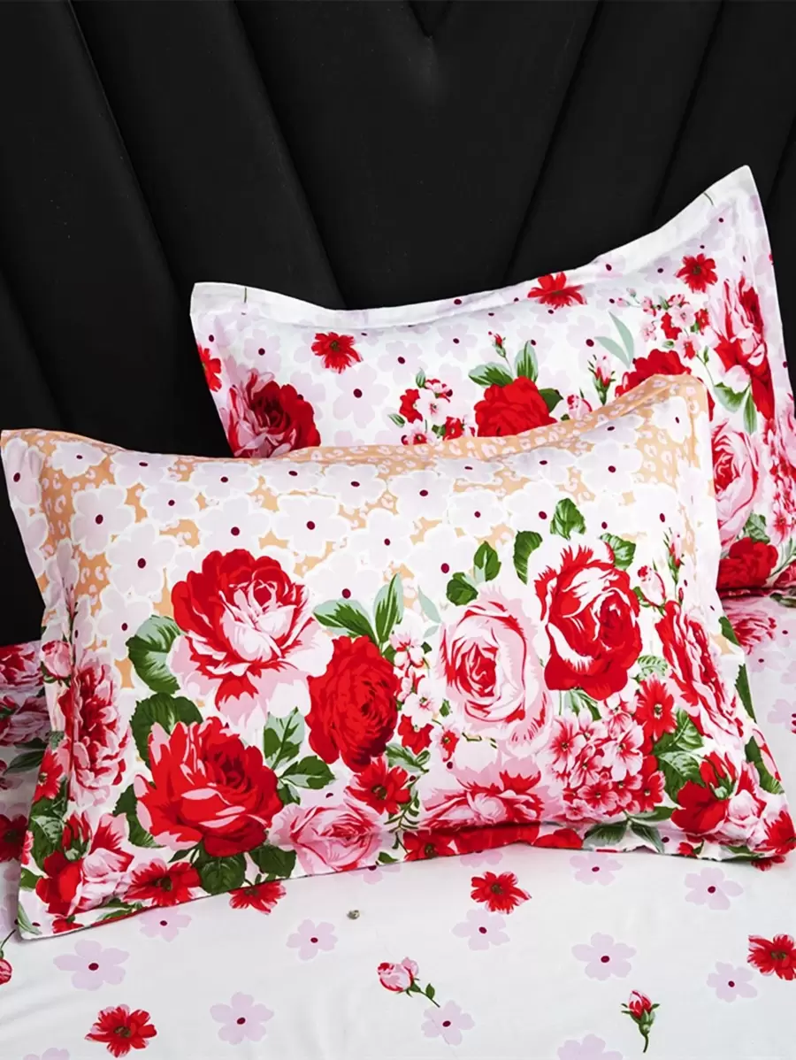 1 Gói In Hoa Vỏ Gối Không Lấp Đầy Polyester Dày Mềm Mại Nhà Vỏ Gối - Nhiều màu - Xem 1