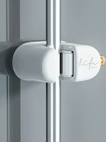 1 Gói Cây Lau Nhà Monogram Giá Đỡ Cây Lau Nhà ABS Trắng Treo Tường Cây Lau Nhà Gia Đình Móc Bảo Quản - trắng - Xem 1