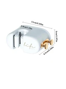 1 Gói Cây Lau Nhà Monogram Giá Đỡ Cây Lau Nhà ABS Trắng Treo Tường Cây Lau Nhà Gia Đình Móc Bảo Quản - trắng - Xem 2