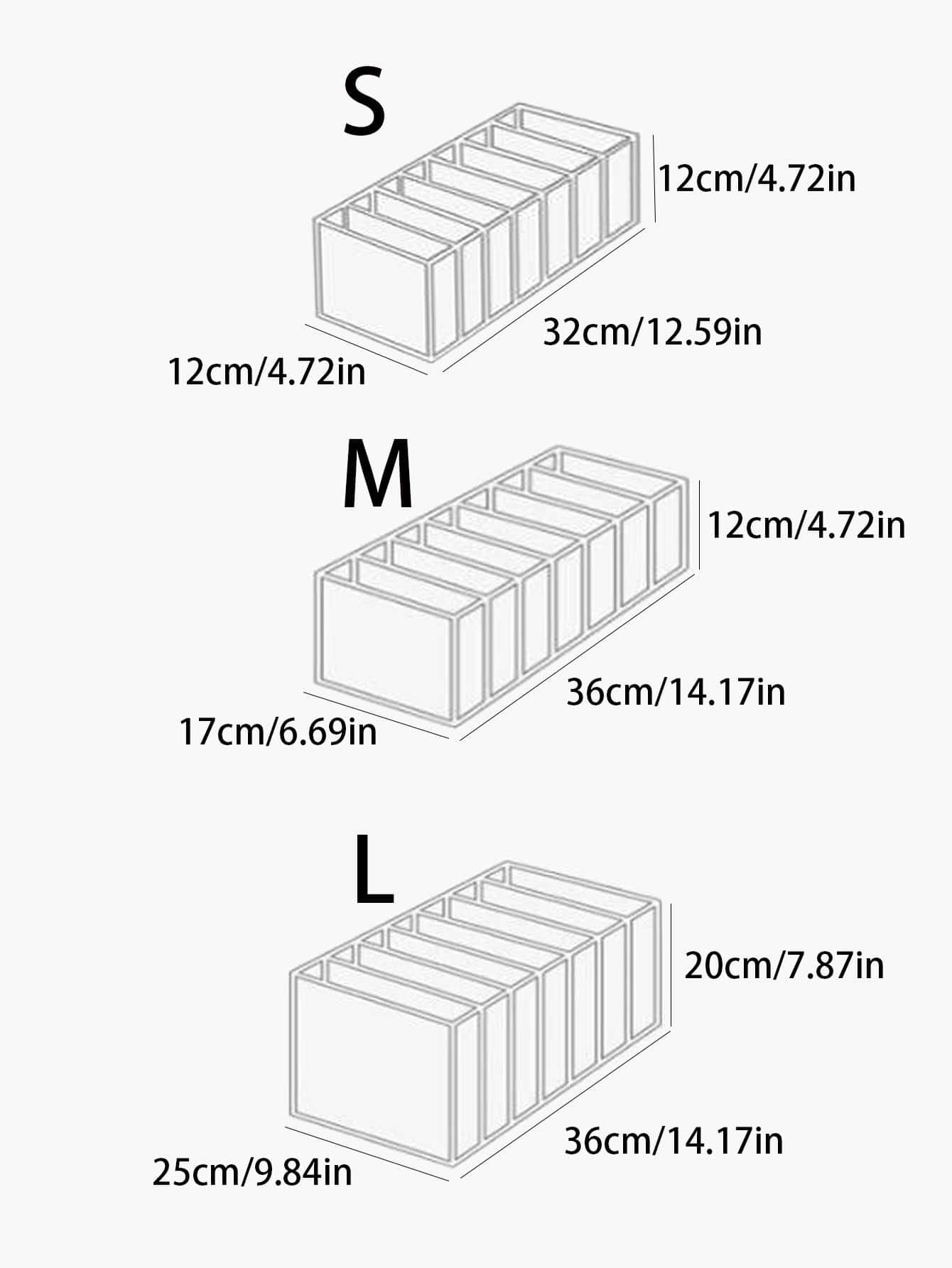 1pc Contrast Binding Drawer Storage Box  Decorations   Autumn Decor Festival Decor Room Decor Home Decor Fall Decor Bedroom Decor - White - View 5