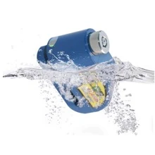 Bloqueo De Freno De Disco Alarma Impermeable Moto Y Bici - Azul - Ver 4