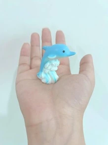 2 piezas Decoración con diseño de delfín - Multicolor - Ver 4