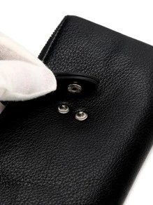 Pequena carteira de PU macia para senhoras, carteira fina com duas dobras, porta-cartões de crédito, dinheiro portátil, trabalhadores de colarinho branco, para homens, faculdade, trabalho, negócios, deslocamento, escritório, para aniversário, para casal, para presente de aniversário, no dia dos namorados, presente, presentes, para professores, para mulheres, carteira, bolsa, carteira, pequena carteira