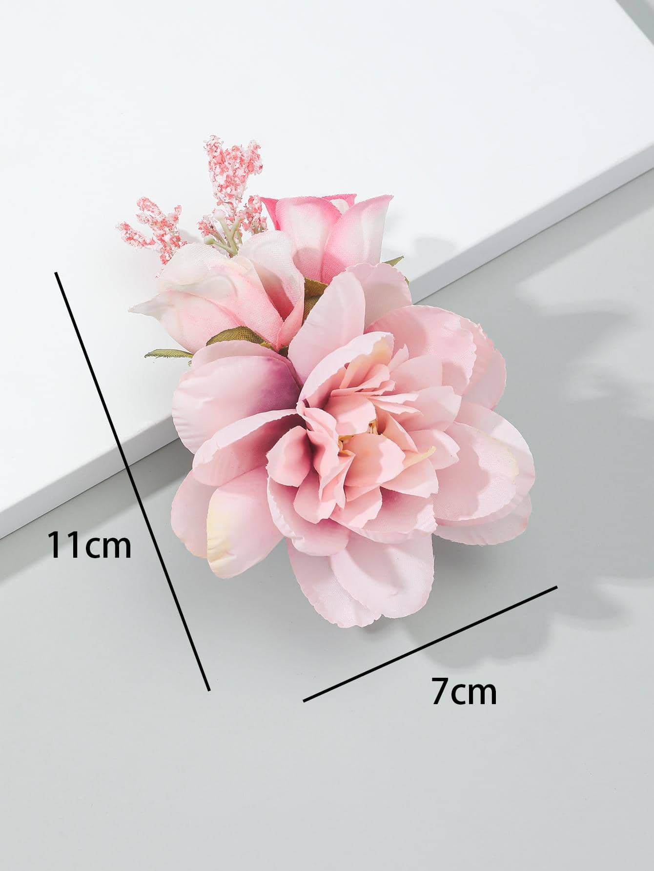 1pc Women Flower Decor Fashionable Alligator Hair Clip For Hair