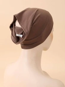 Casual Silky Solid Color Non-Slip Beanie,Holiday,Travel - Multicolor - View 2
