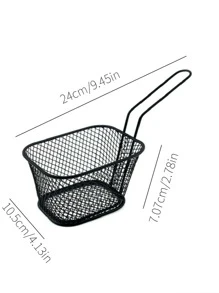 1pc Fries Basket - Black - View 9