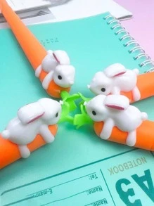 1入組胡蘿蔔設計中性筆