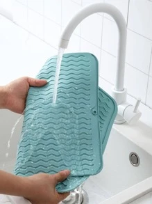 1pc Silicone Dish Drying Mat