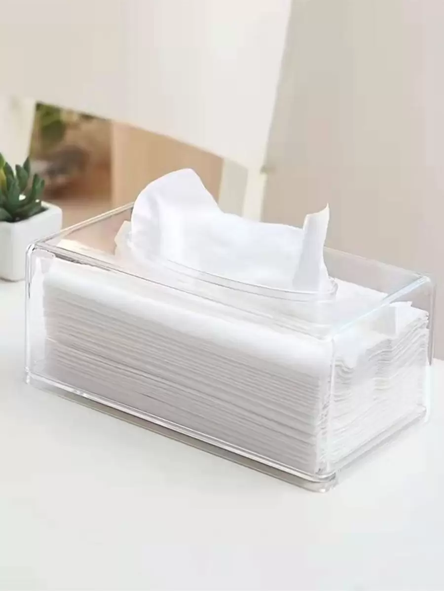 1 Stück durchsichtige Taschentuch Aufbewahrungsbox, Home Artikel, Tisch, Heimdekorationen, Heimorganisation und Aufbewahrung, Raumdekoration, Schlafzimmer Deko, Küchenausstattung, Küchenutensilien, Küchenorganizer, Reisen, Feiertage, Taschentuchhalter, Serviettenhalter, Familienfest, Küchentisch Dekoration für Zuhause Küche Schlafzimmer Wohnzimmer Esszimmer, Heimdekoration Accessoires, Dekorative Box, Hochzeit Geschenk für Frauen, Sommer Reise Ferien Festival Muss-haben