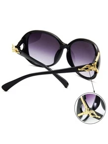 1PC damskie czarne modne boho projekt modne okulary plażowe akcesoria dla kobiet okulary odcienie podstawy jesień zima kobiety stroje ubrania biznes casual prezenty elegancki strój na lato wakacje na plaży, na zewnątrz, podróż