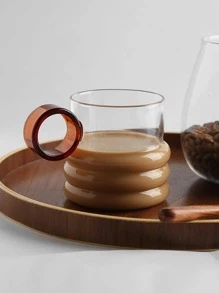 1 cốc cà phê thủy tinh trong suốt - Trong sáng - Xem 2