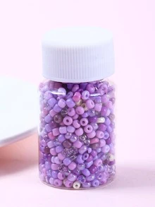1box Bead DIY Jewelry Accessory - Purple - View 3