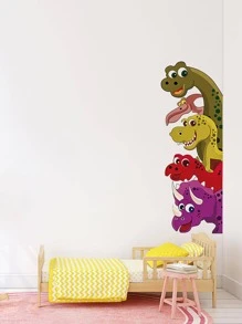 Nhãn dán tường mô hình khủng long hoạt hình cho trẻ em - Nhiều màu - Xem 1