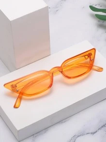 Mắt Kính Thời Trang Mắt Mèo - trái cam - Xem 1