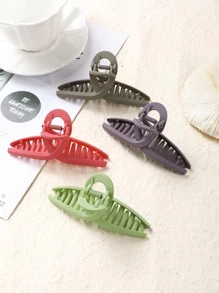 4 cái Vuốt tóc thông thường hình thẳng cho nữ cho cuộc sống hàng ngày - Nhiều màu - Xem 3