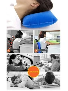 Almohada exterior PVC aire - Azul - Ver 5