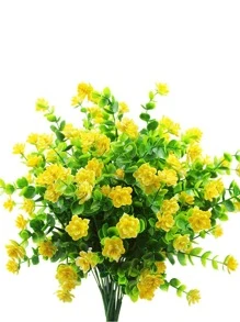 8 件人造花、桌面装饰、餐桌摆饰、人造花、塑料花 - 彩色 - 查看 4