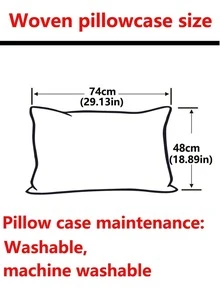 2pcs Flower Design Pillowcase Without Filler, Modern Pillow Cover For Bedroom - Yellow - View 3