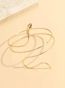 Bracelet design serpent - Doré - Voir 6