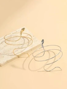 Bracelet design serpent - Doré - Voir 7