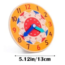 1pc Clock Design Model Teaching Aid - Green - View 5
