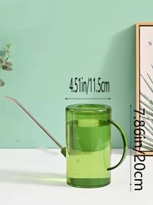 1 pc PP Botol Semprot Penyiraman, Kaleng Penyiraman Modern Untuk Taman - Hijau Tentara - View 6
