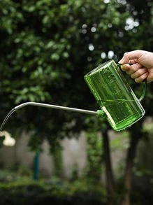 1 pc PP Botol Semprot Penyiraman, Kaleng Penyiraman Modern Untuk Taman - Hijau Tentara - View 5
