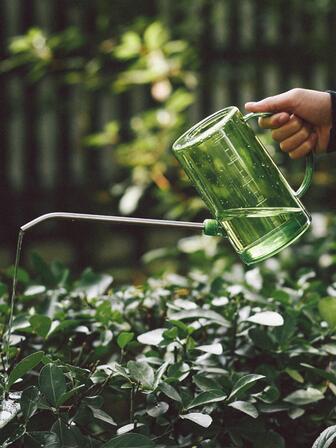 1 件 PP 浇水喷雾瓶，现代花园浇水壶，花园工具，花园园艺工具