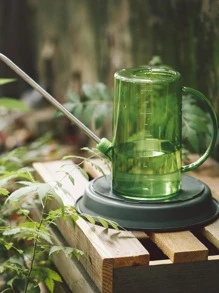 1 pc PP Botol Semprot Penyiraman, Kaleng Penyiraman Modern Untuk Taman - Hijau Tentara - View 2