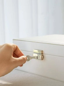 Hộp trang sức - trắng - Xem 8