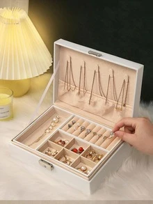 Hộp trang sức - trắng - Xem 5