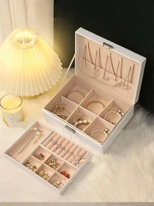 Hộp trang sức - trắng - Xem 3