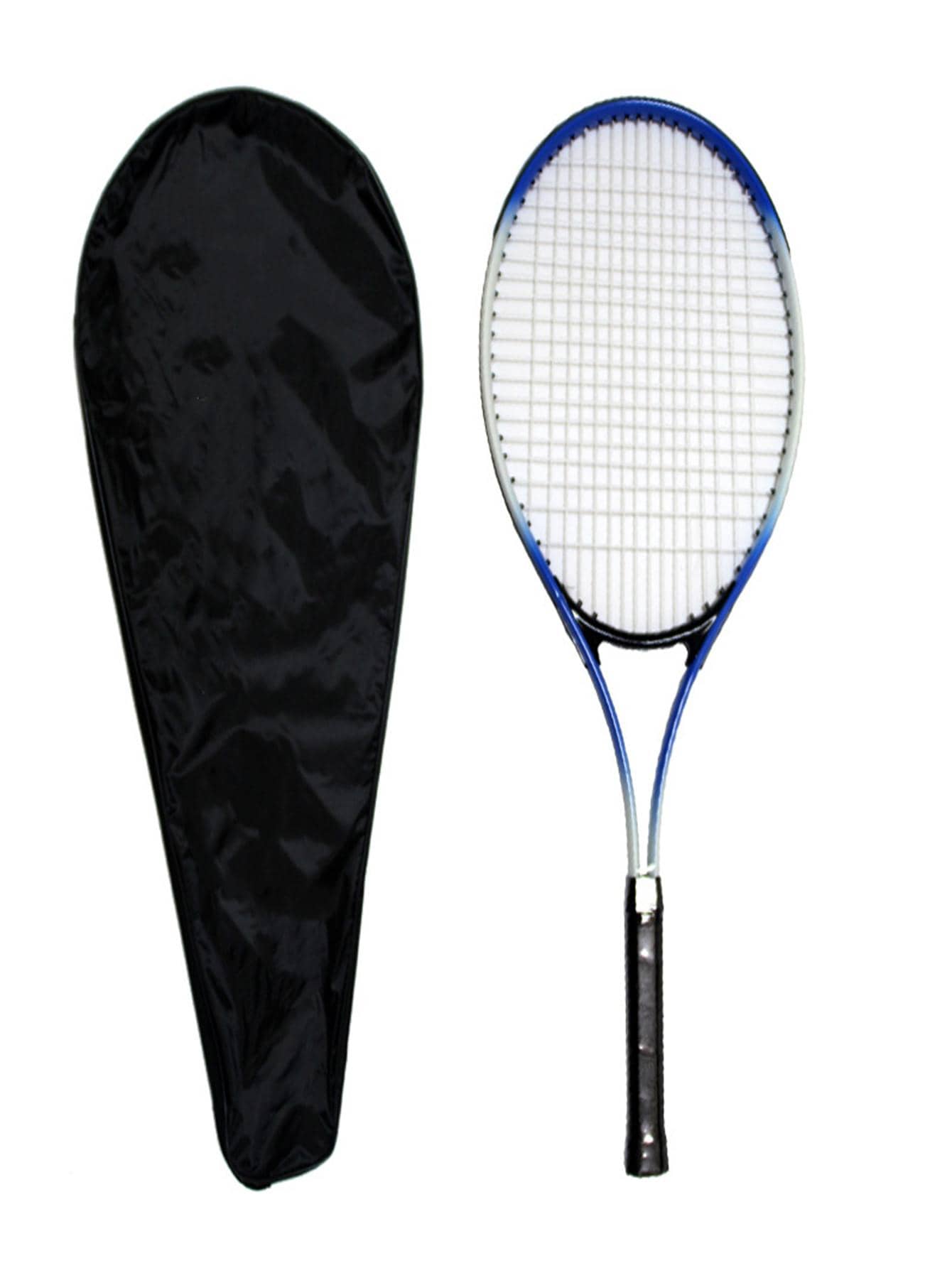 Raqueta de tenis de material de aleación duradero para entrenamiento, azul - Multicolor - Ver 1