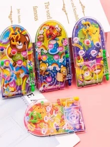 1套隨機卡通圖案迷宮玩具 - 彩色 - 查看 1