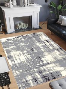 1 pieza Alfombra con estampado de dibujo vintage poliéster para casa - Multicolor - Ver 2