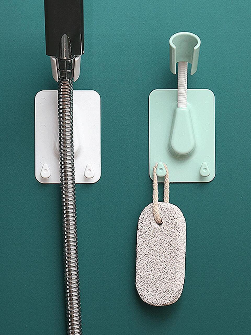 1pc Wall Mounted Shower Head Holder Bathroom Accessories