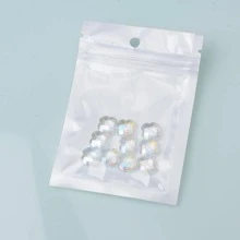 10 Cái/bộ Kính Thời Trang Cỏ Bốn Lá Thiết Kế Tự Làm Đính Hạt Dành Cho Nữ Trang Sức Làm - trắng - Xem 4