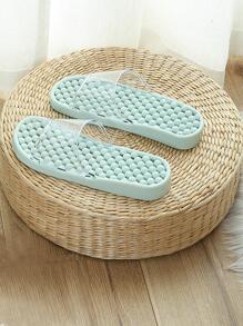 Giày trượt thời trang cho nữ, Dép quai đơn PVC thoải mái - màu xanh lá - Xem 3