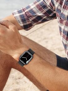 St.siabe 1 Dây đeo đồng hồ từ tính bằng silicon có thể điều chỉnh Unisex Tương thích với Apple Watch Band 49mm 45mm 44mm 42mm 41mm 40mm 38mm, Thiết kế hai màu độc đáo cho Series 9 Ultra Se 8 7 6 5 4 3 2 1 - Nhiều màu - Xem 2