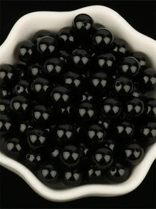 1 dây 4-20mm Phụ kiện trang sức tự làm đính hạt thời trang dành cho nữ để làm trang sức tự làm - màu đen - Xem 6