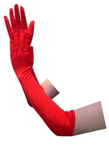 Găng tay dài đủ ngón - Đỏ - Xem 2