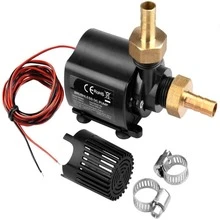 DC12V Brushless Water  Pump Mini Computer Water-cooling Circulating Pump Fountain Water Pump - Black - View 1