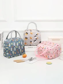 1個卡通圖形午餐袋,情人節禮物 - 粉色 - 查看 4