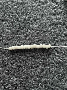 2000pcs/set Fashion Plastic Round DIY Bead For Women For DIY Jewelry Making - White - View 3