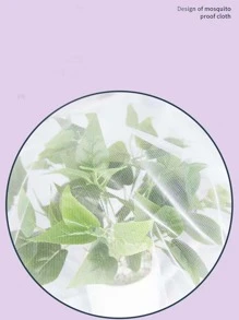 1 pieza Mosquitera de malla - Blanco - Ver 8