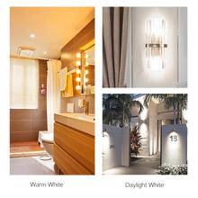 Yucclim 2packs Candelabra E12 LED Light Bulbs AC 80V-130V - C7 T4 E1-2 Base, 60W Equivalent- For Home - White - View 5