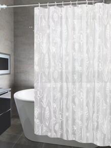 1 Màn Tắm Hoa Văn, EVA Màn Tắm Chống Nước Cho Phòng Tắm - Trong sáng - Xem 1