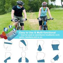 1pc Outdoor Cooling Quick-drying Portable Fitness Towel - Hot Pink - View 6