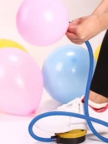 1pc Foot Press Balloon Pump, Portable Balloon Inflator Air Pump, For Party - Multicolor - View 1